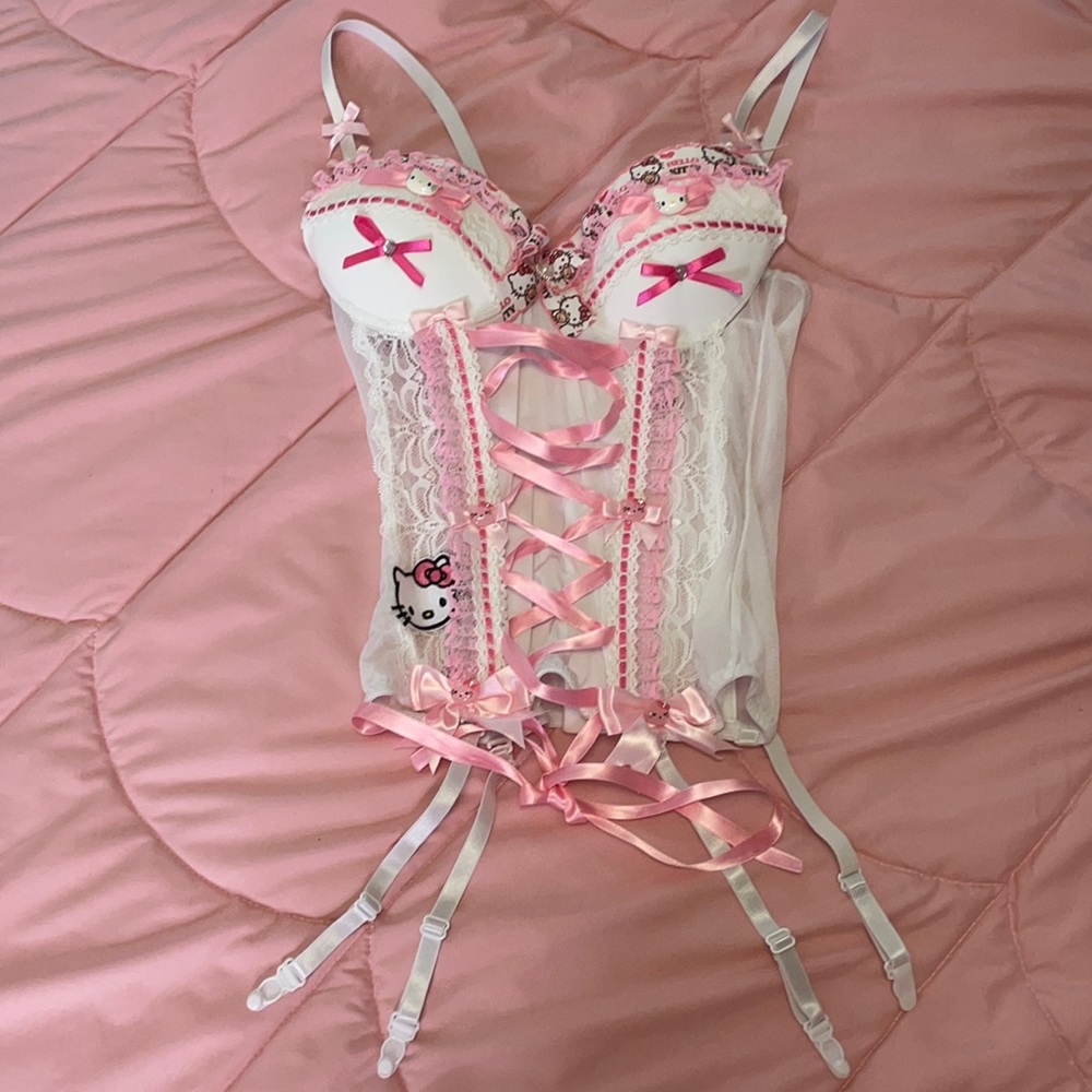 Custom Hello Kitty lingerie set